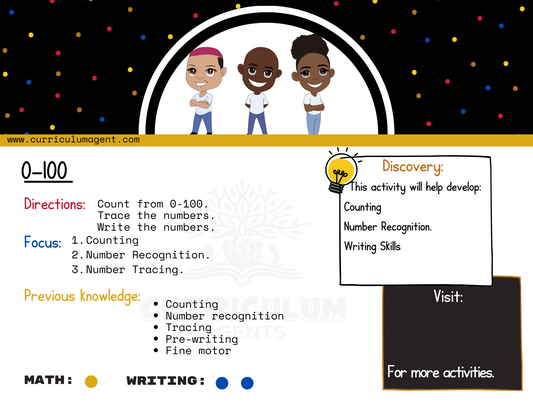 100's Chart Packet [by Curriculum Agents]